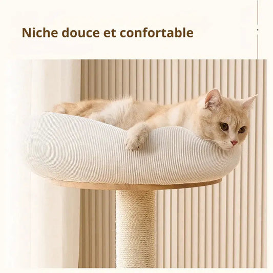Arbre à chat scandinave - Élégant & stable - vue 2