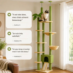 Arbre à chat plafond - Gain de place - vue 3