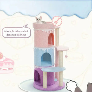 Arbre à chat tour - Gain de hauteur - vue 4