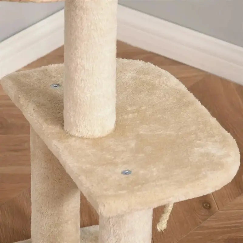 Arbre à chat avec panier - Confort assuré