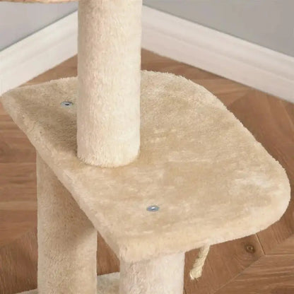 Arbre à chat avec panier - Confort assuré