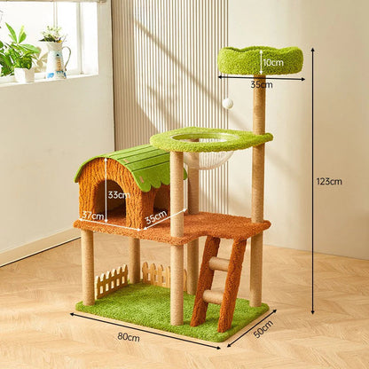 Arbre à chat Jungle Paradis - Multi-niveaux - vue 7