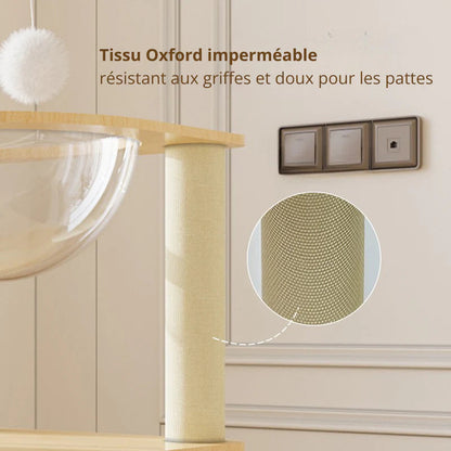 Arbre à chat Linea 100 - Compact et stable - vue 5