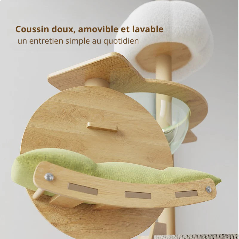 Arbre à chat 140 cm - Stable & design - vue 4