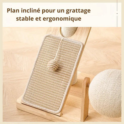 Arbre à chat scandinave - Élégant & stable - vue 3