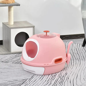 Maison de toilette chat avec tiroir - Nettoyage facile - vue 3
