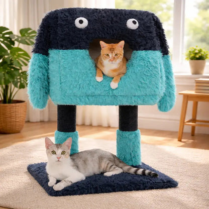 Arbre à chat Monster – Design mignon & fun - vue 2