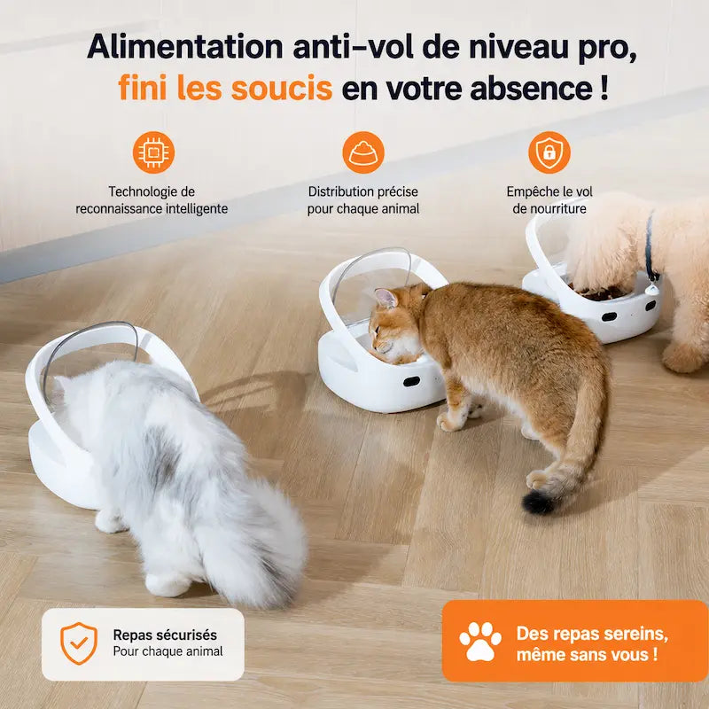 Distributeur croquettes sur mesure multi-animaux - vue 3