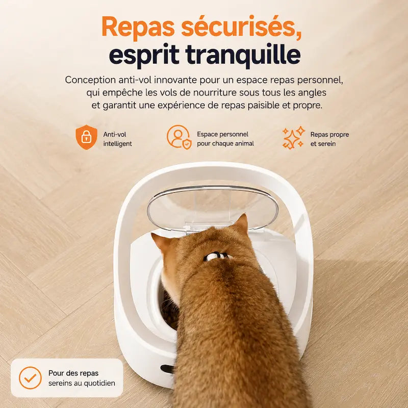 Distributeur croquettes sur mesure multi-animaux - vue 4