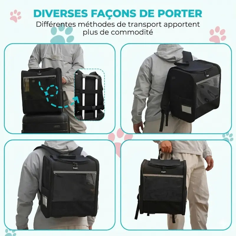 Sac à dos chat Backpack XL - Ventilé | FelisPack - vue 4