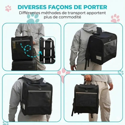 Sac à dos chat Backpack XL - Ventilé | FelisPack - vue 4