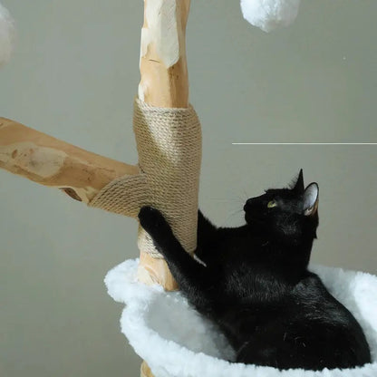 Grande tour arbre à chat – Design floral - vue 4