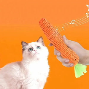 Jouet carotte chat – Anti-stress & jeu instinctif - vue 3