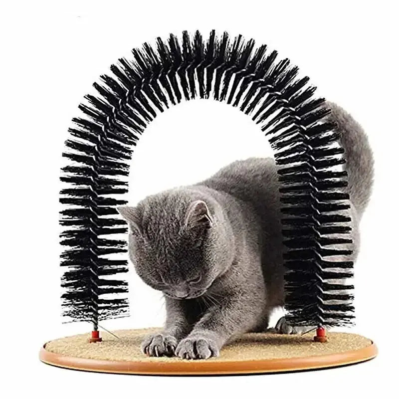 Jouet chat arc auto-grooming - Massage - vue 2