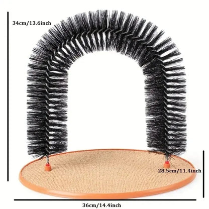 Jouet chat arc auto-grooming - Massage - vue 5