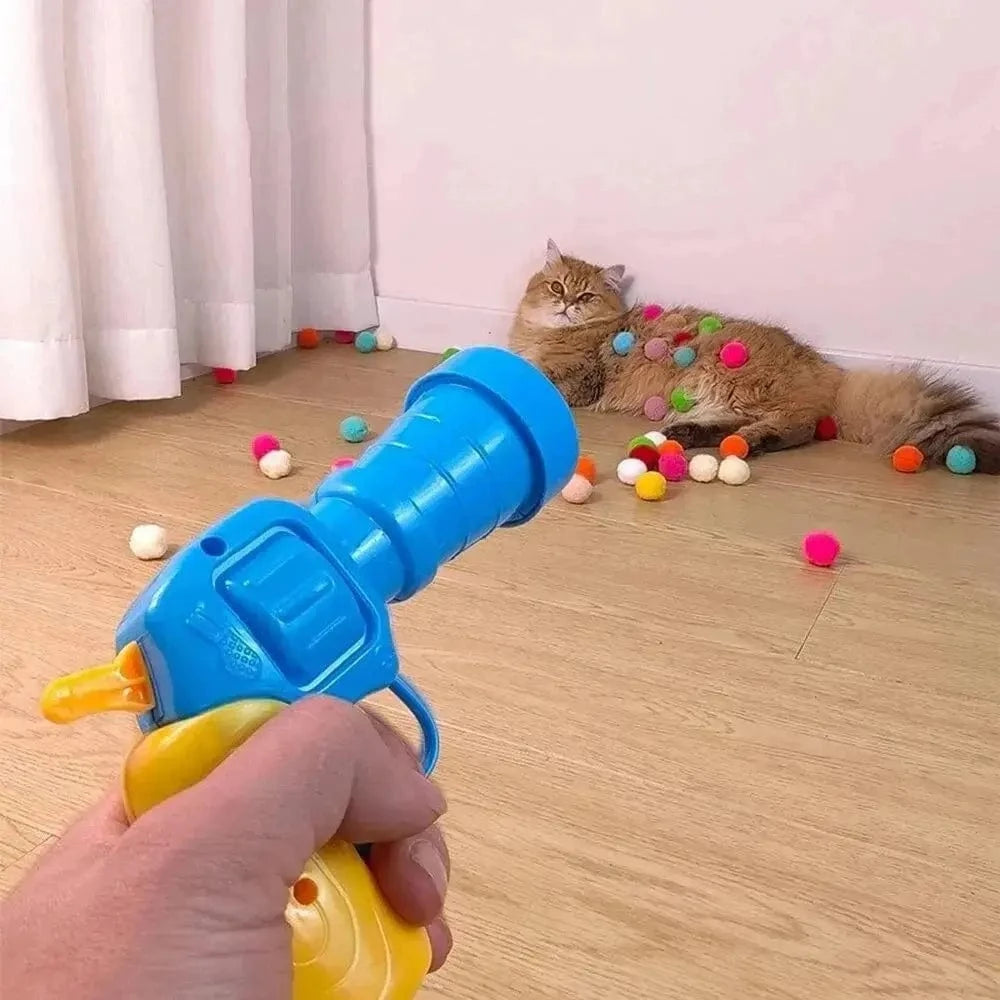 Lanceur de balle chat - Jeu automatique