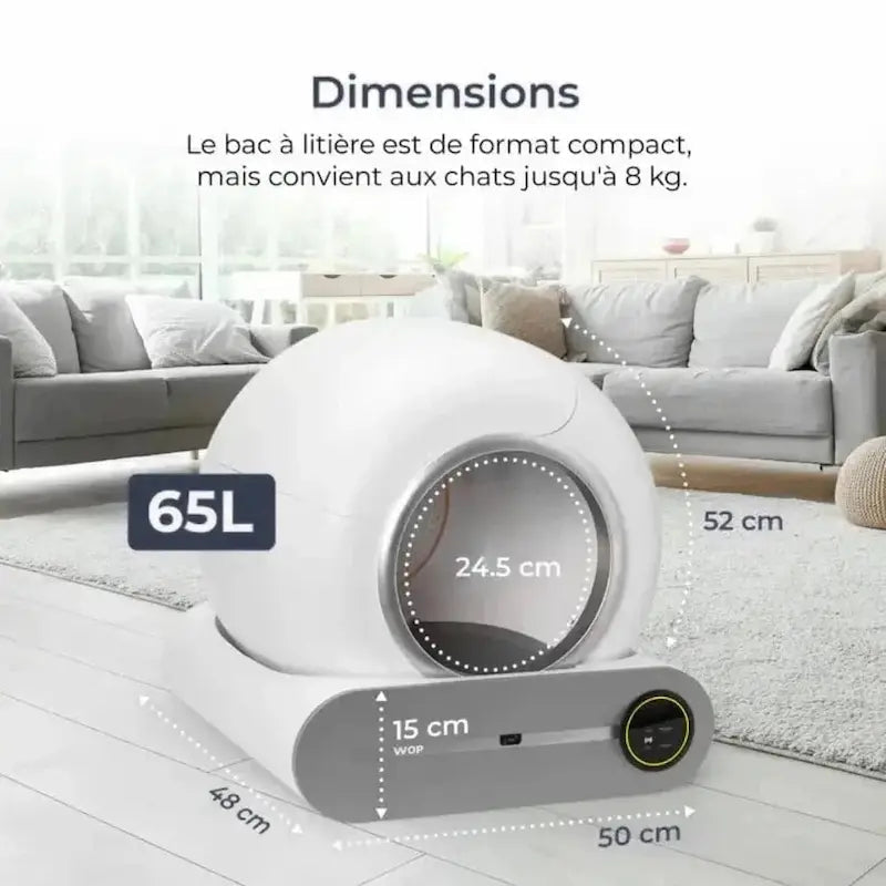 Litière autonettoyante - Pratique et sans odeur - vue 8