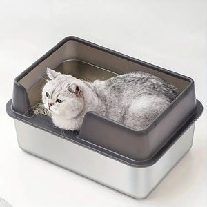 Litière inox pour chat - Résistant aux odeurs - vue 3