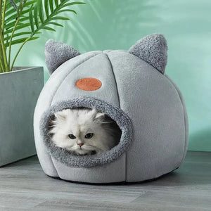 Panier chat tête de chat - Design mignon - vue 3
