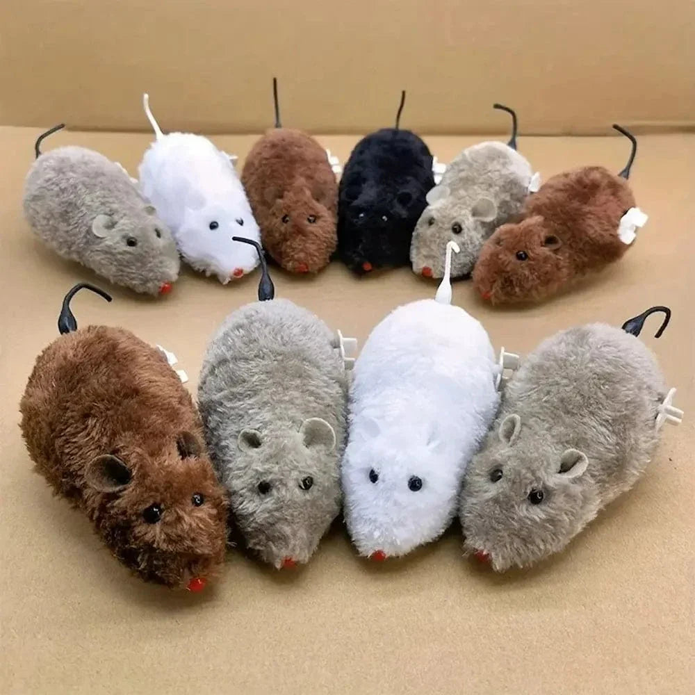 Souris pour chat interactive - Stimule l'instinct de chasse Griffe d'Amour
