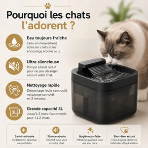 Fontaine eau USB 3L - Silencieuse & stable - vue 4