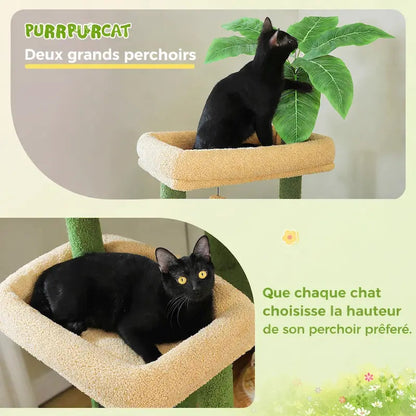 Arbre à chat XXL multi-niveaux - Ultra stable - vue 3