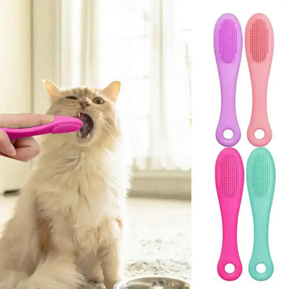 Brosse menton chat - Nettoyage doux & précis - vue 5