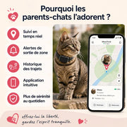 Collier GPS chat avec carte SIM - Localisez votre chat - vue 4