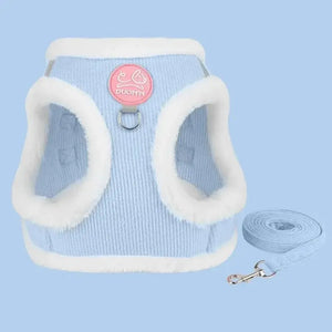 Harnais chat fourrure - Confort chaud - vue 8