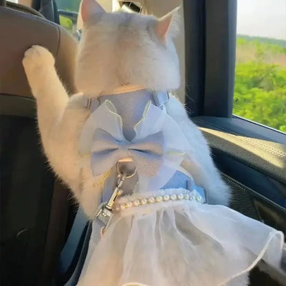 Harnais chat robe princesse - Confort royal - vue 4