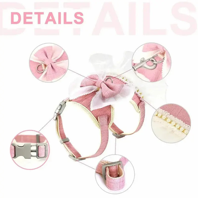 Harnais chat robe princesse - Confort royal - vue 6