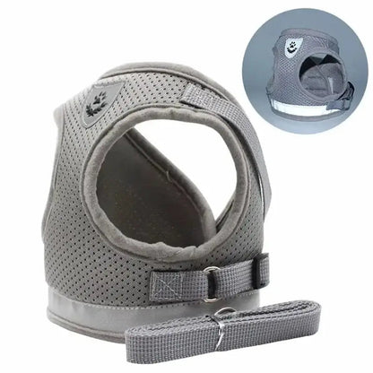Harnais gilet maille chat - Léger & respirant - vue 6