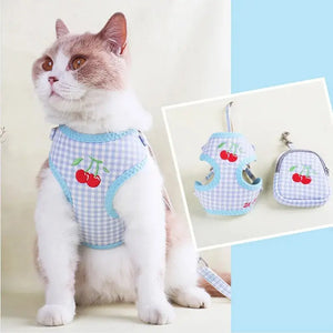 Harnais sac à dos chat – Sécurité & confort