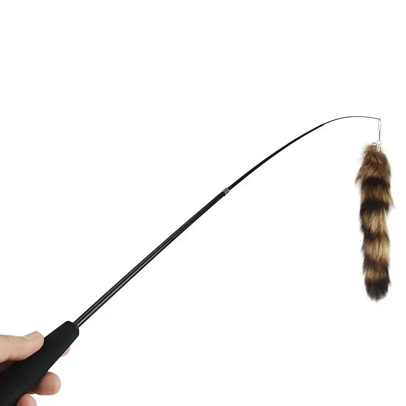 Jouet chat plume renard - Amusement garanti - vue 4