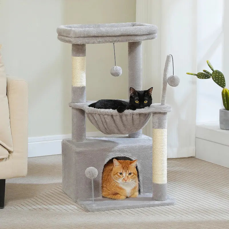 Arbre à chat 4-en-1 avec condos