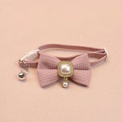 Collier chat nœud papillon - Élégant & réglable - vue 6