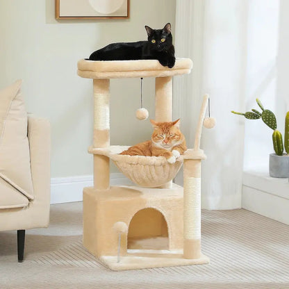 Arbre à chat 4-en-1 avec condos - Confort multi-niveaux - vue 4