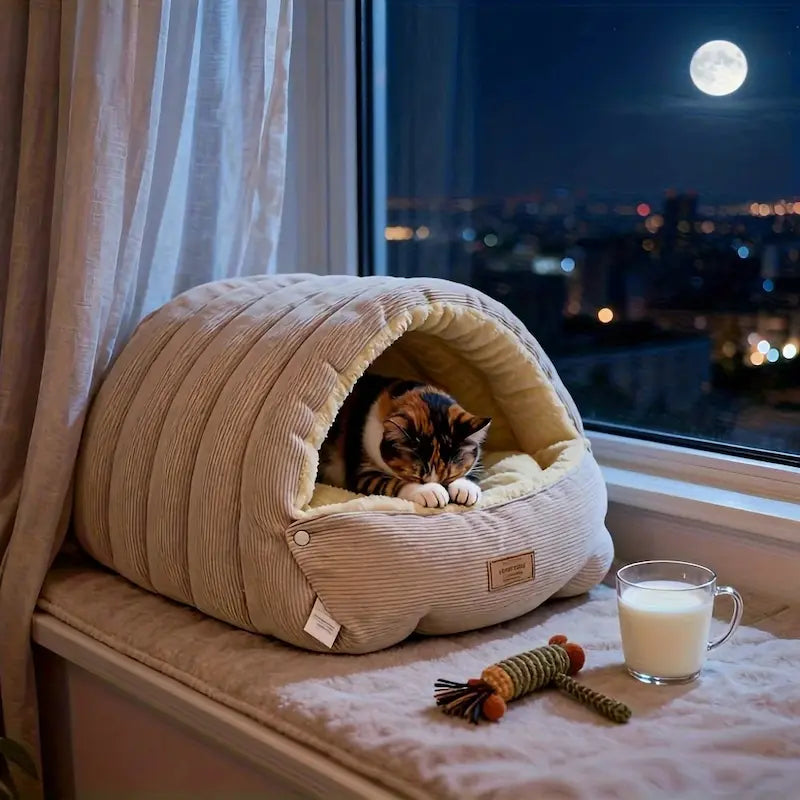 Panier chat hiver chaud - Nid douillet - vue 2