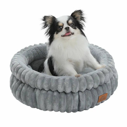 Panier chat rond confortable - Cocon doux - vue 4