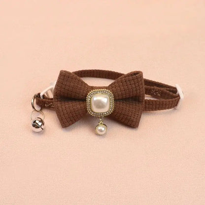 Collier chat nœud papillon - Élégant & réglable - vue 4