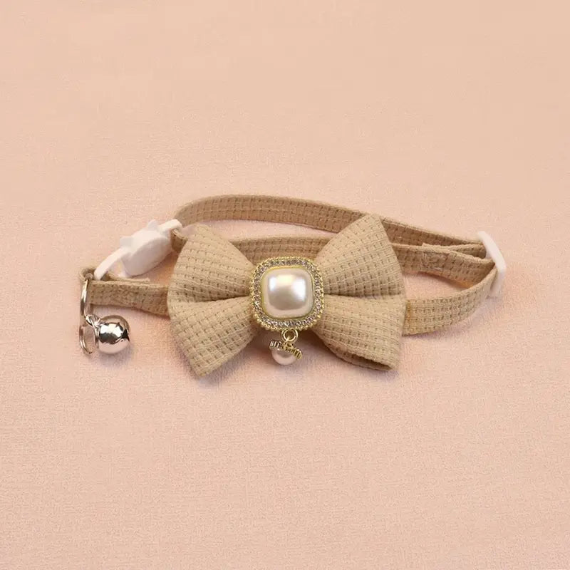 Collier chat nœud papillon - Élégant & réglable - vue 5