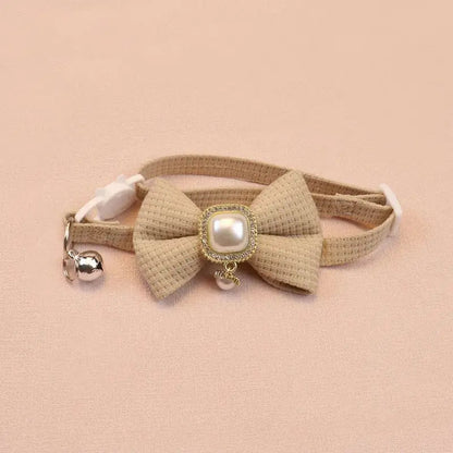Collier chat nœud papillon - Élégant & réglable - vue 5