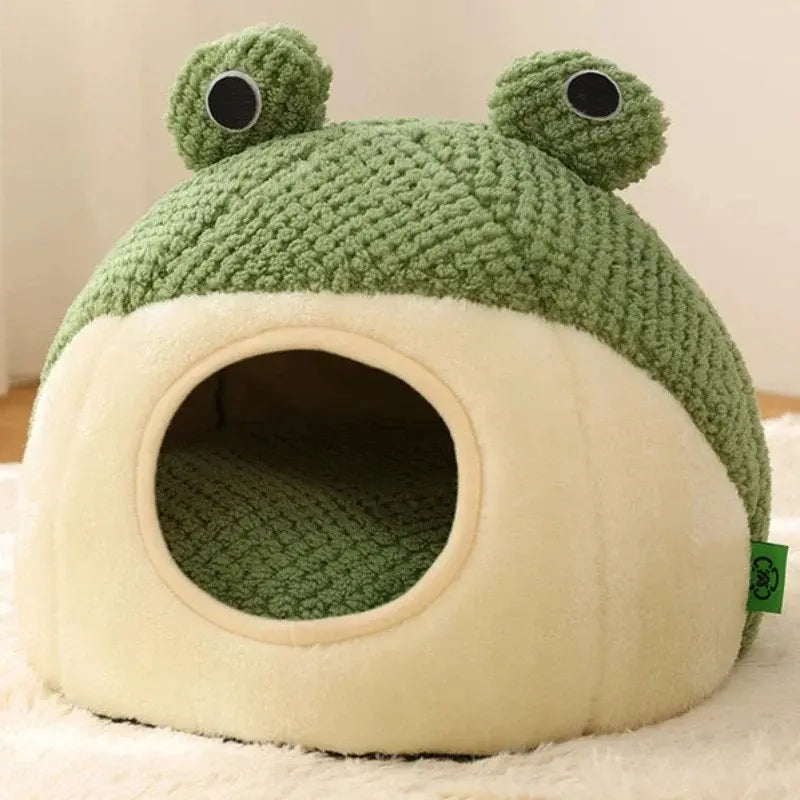 Niche en peluche pour chat – Confort & chaleur - vue 4