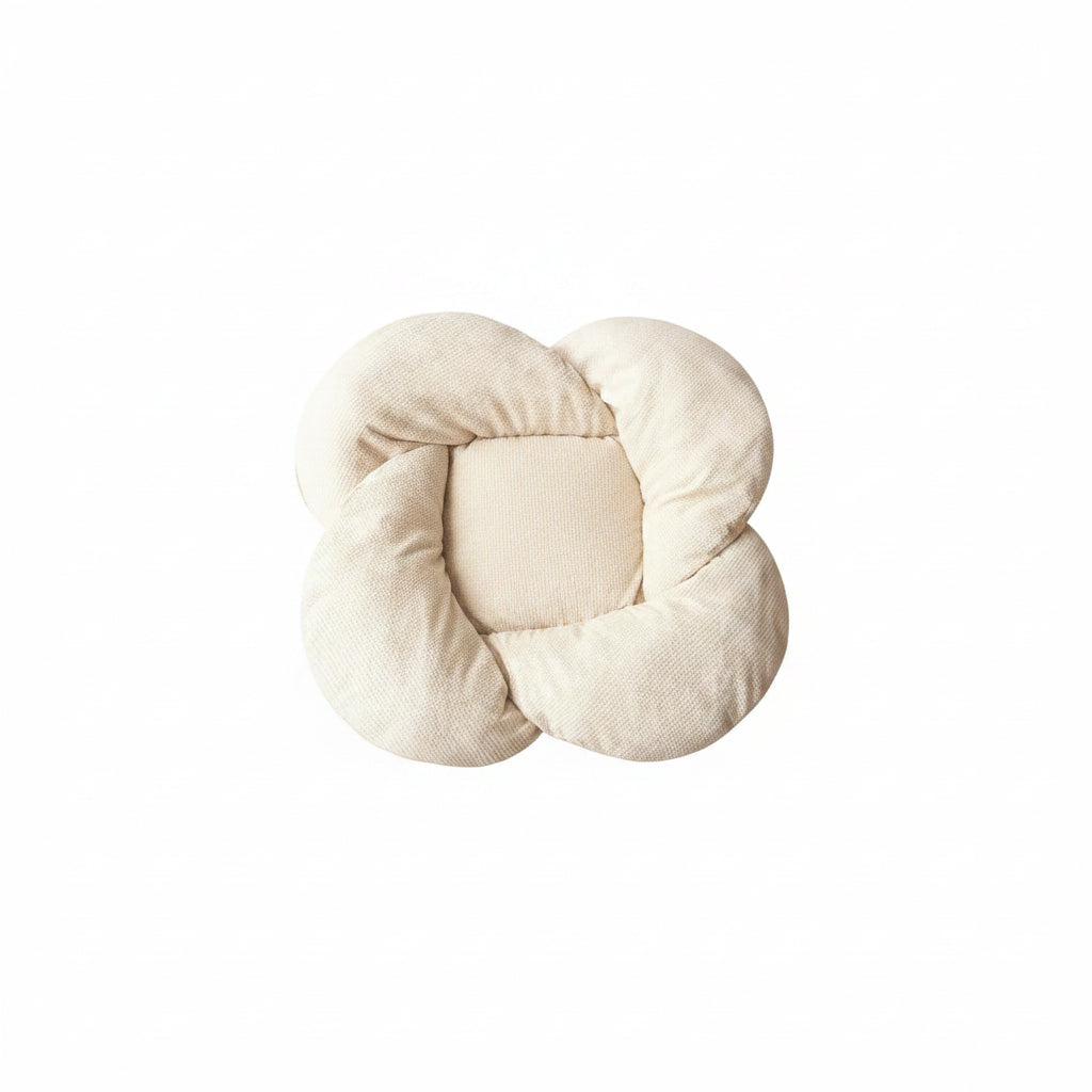 Coussin pour chat en bois surélevé