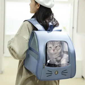 Sac à dos chat transparent - Vue & confort - vue 3