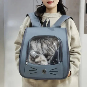 Sac à dos chat transparent - Vue & confort - vue 4