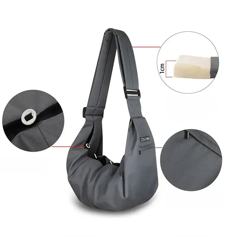 Sac bandoulière animaux - Confort & liberté - vue 4