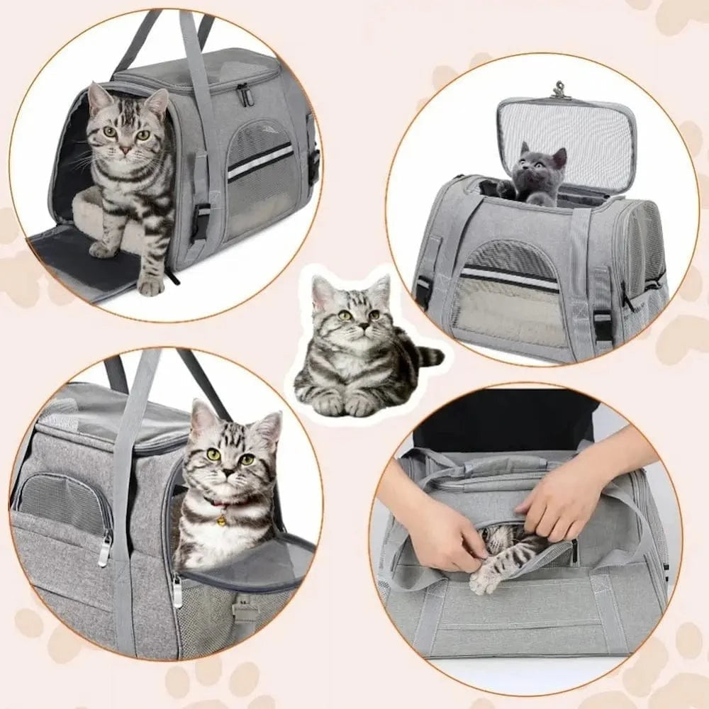 Sac de voyage pour chat - Déplacements sereins - vue 5