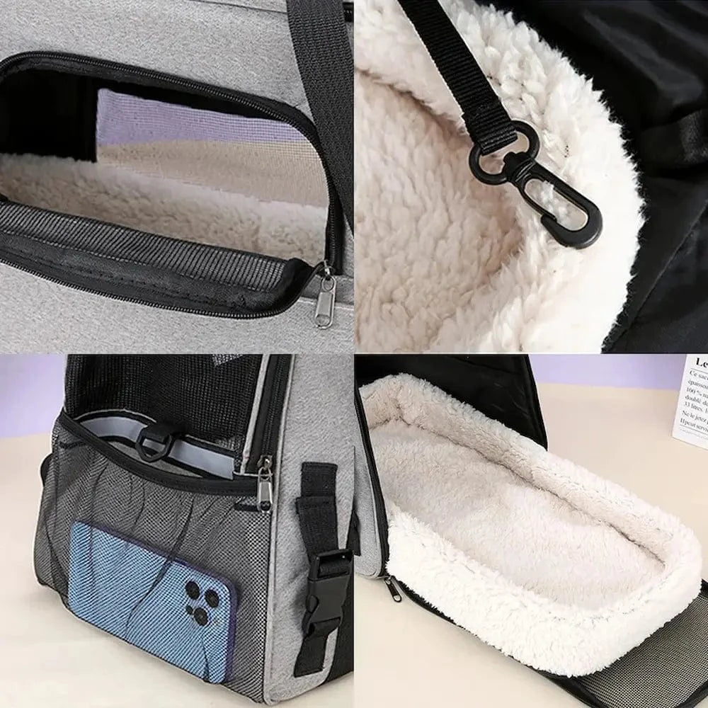 Sac de voyage pour chat - Déplacements sereins - vue 6