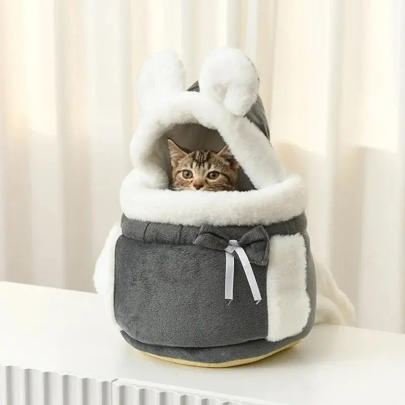 Sac ventral pour chat - Chaleur & confort - vue 4